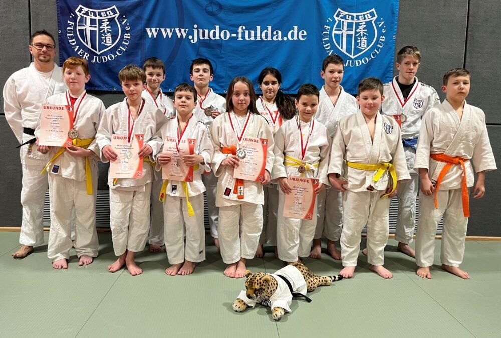 Nachwuchs des 1.Fuldaer JC erkämpft zehn Medaillen