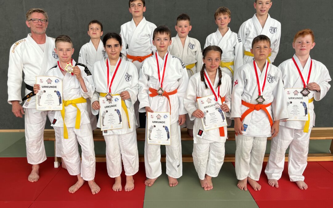 6 Medaillen in Frankfurt – 1. Fuldaer Judo-Club weiter auf Erfolgskurs
