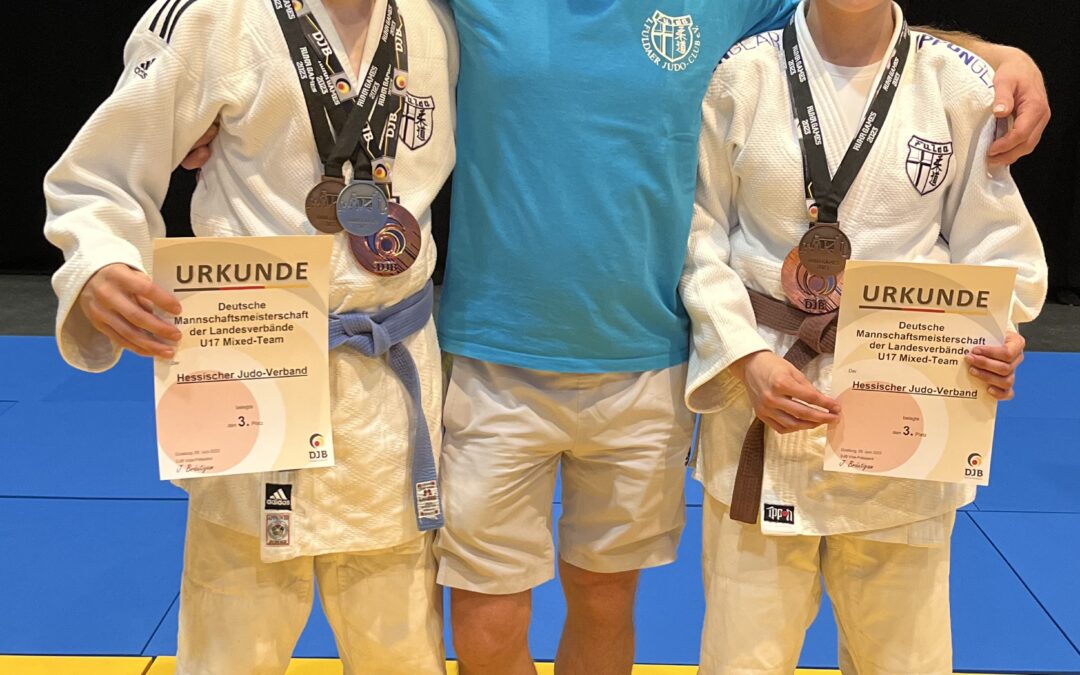 Drei Tage – Zwei Fuldaer Judokas – Sechs Medaillen