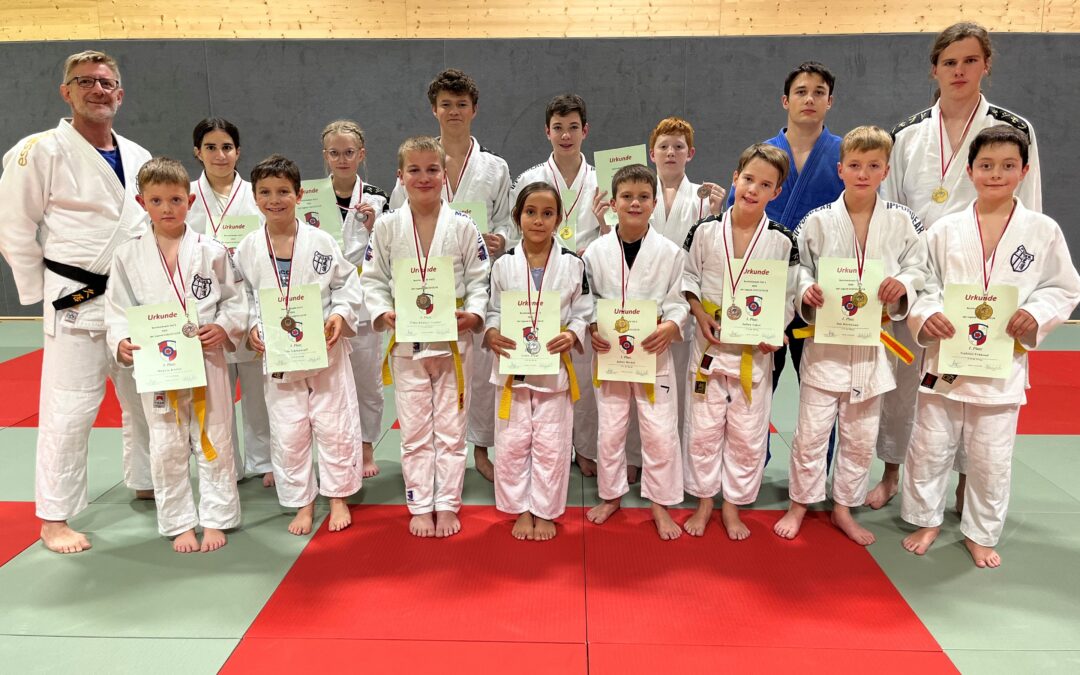19 Medaillen für den 1. Fuldaer Judo-Club in Vellmar